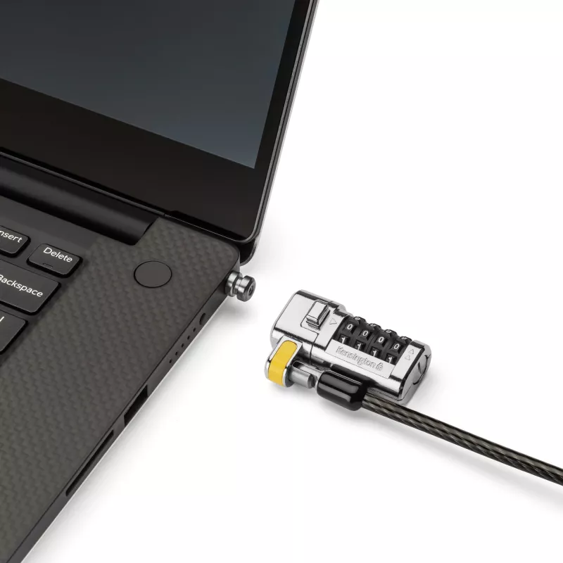 Kensington ClickSafe universeel combinatieslot voor laptop – Master Coded