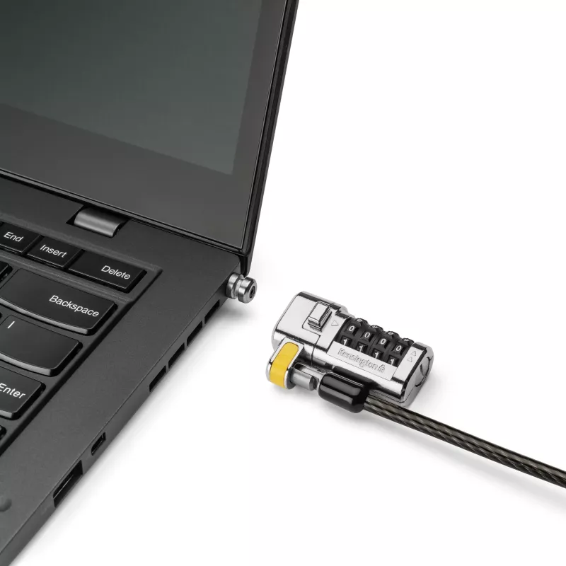 Kensington ClickSafe universeel combinatieslot voor laptop – Master Coded