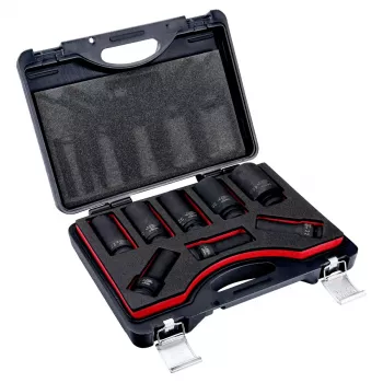 Bahco K8906M/8 slagdopsleutelset, 8 st., 21-41 mm, 3/4 aandrijving