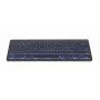 Toetsenbord Gembird KB-BTRGB-01-DE universeel Bluetooth QWERTZ Duits zwart