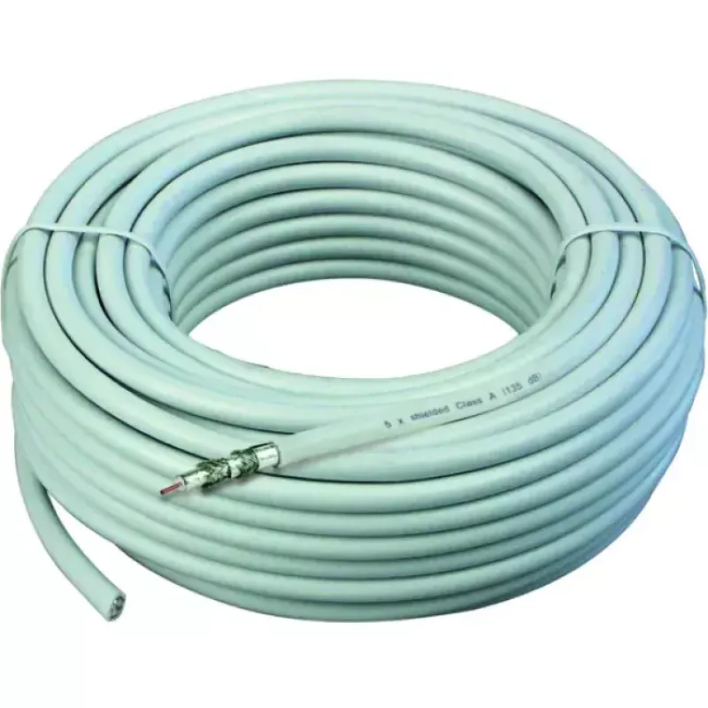 Coaxkabel Schwaiger KOX13525 052 75 Ω 25 m wit