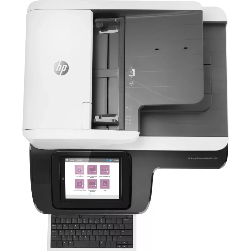 HP Scanjet Enterprise Flow N9120 fn2 flatbed- & ADF-scanner 600 x 600 DPI A3 zwart, wit
