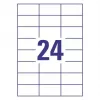 Zelfklevend etiket voor printer Avery L4718-20
