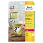 Zelfklevend rechthoeketiket Avery Zweckform L4775REV-20 — wit, permanent, 210×297 mm, 20 vel