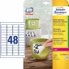 Zelfklevend etiket Avery L4778REV-20 afgeronde rechthoek