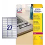Zelfklevende etiketten Avery L6011-20, afgeronde rechthoek