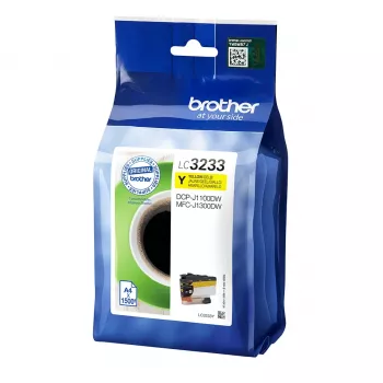 Patroon Brother LC-3233Y geel 1500 pagina's DCP-J1100DW/MFC-J1300DW