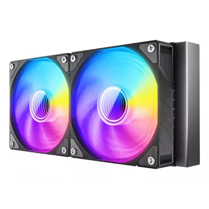 All-in-one-vloeistofkoeler Azza HEX 240 12 cm zwart
