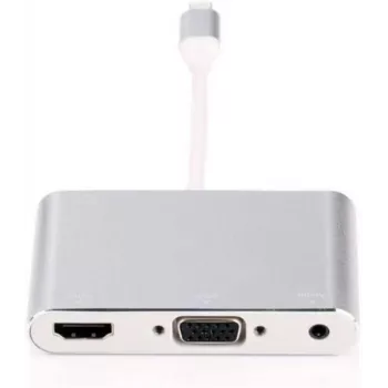 Microconnect LIGHT-HUB4 interface-hub Lightning 480 Mbit/s zilver