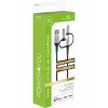 USB-kabel Schwaiger LKU 100 1,5m USB 2.0 A Micro-USB B zwart zilver