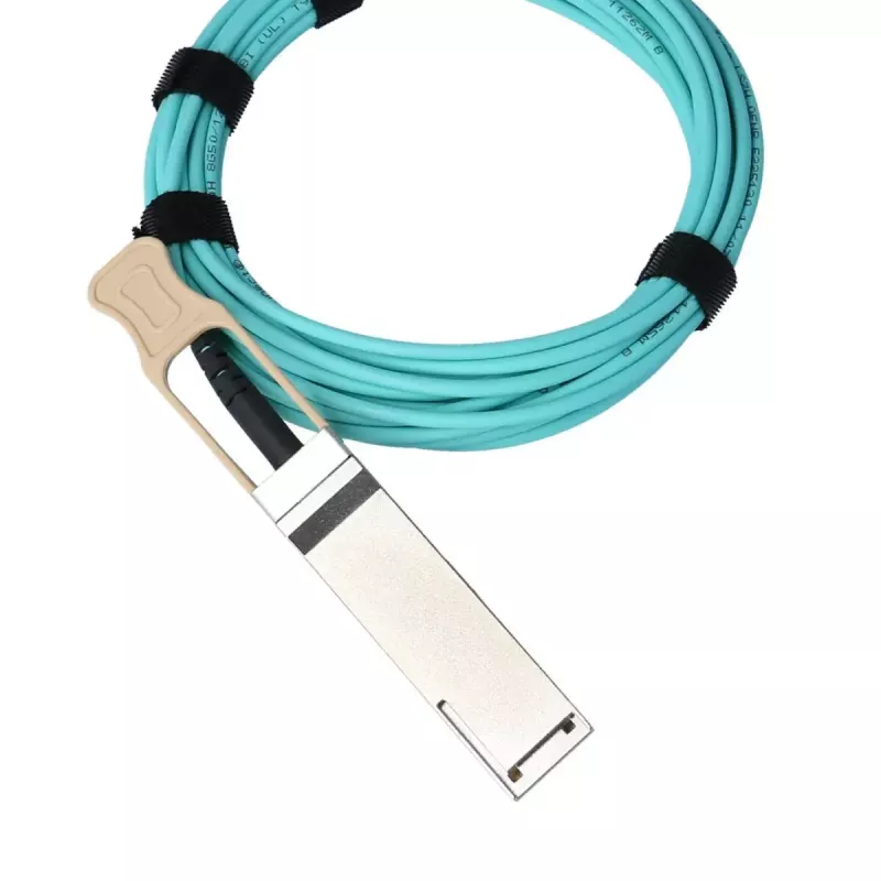 Netwerkkabel BlueOptics MFA1A00-E015-BO QSFP28 InfiniBand 15m oranje