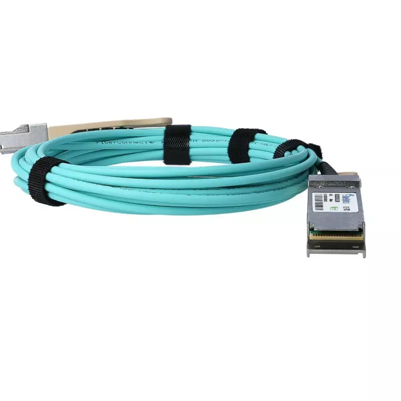 Netwerkkabel BlueOptics MFA1A00-E015-BO QSFP28 InfiniBand 15m oranje