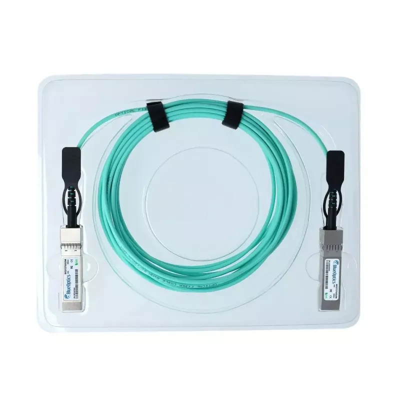 BlueOptics MFA2P10-A010 InfiniBand/glasvezelkabel 10 m SFP28 aqua