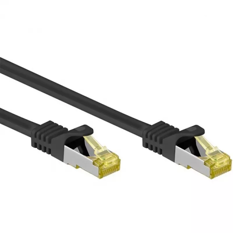 Techly ICOC R7-7SS-300-BK netwerkkabel zwart 30 m Cat7 S/FTP (S-STP)