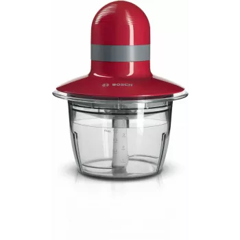 Bosch MMR08R2 elektrische hakmolen 0,8 L 400 W grijs, rood