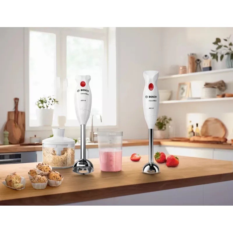 Bosch MSM24500 staafmixer 400 W rood, wit