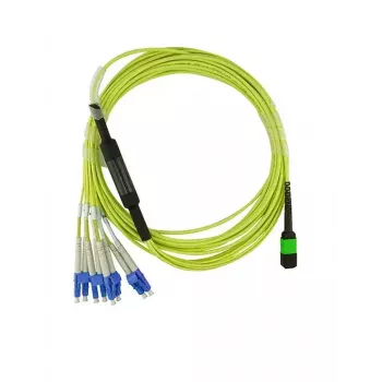 Netwerkkabel BlueOptics MTP-4LC-S7.5M-BO 4x LC InfiniBand 7,5 m groen