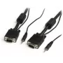 StarTech.com 5m coax hoogresolutie monitor-VGA-videokabel met audio HD15 M/M