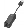 HP USB 3.0 naar Gigabit LAN adapter, RJ-45, USB 2.0 Type-A, zwart