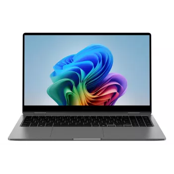 Samsung Galaxy Book5 360 Copilot+ PC Intel Core Ultra 7 258V laptop 39,6 cm (15,6 inch) touchscreen Full HD 32 GB LPDDR5x-SDRAM 1 TB SSD Wi-Fi 7 (802.11be) Windows 11 Home grijs
