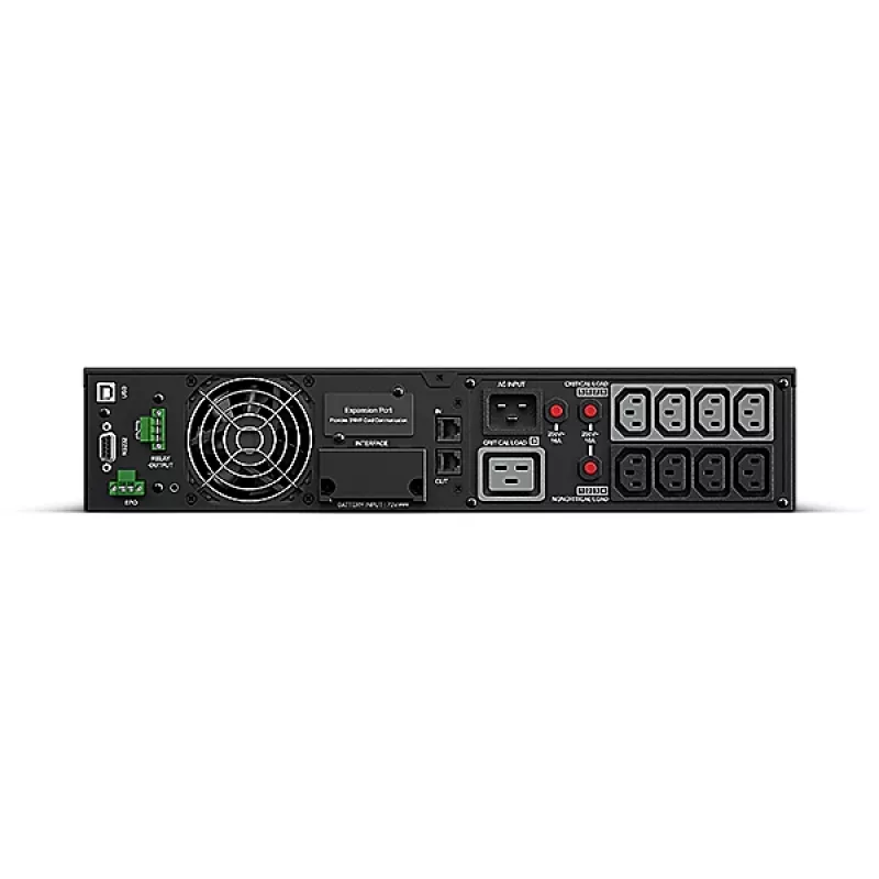 CyberPower OL2200ERTXL2U UPS (uninterruptible power supply) dubbelconversie (online) 2,2 kVA 2000 W 9 AC-stopcontacten
