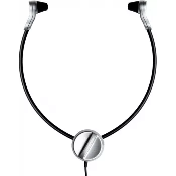 Grundig Swingphone 568 hoofdtelefoon bedraad onder de kin zwart, zilver