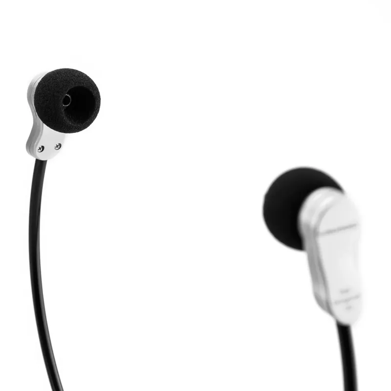 Grundig Swingphone 568 hoofdtelefoon bedraad onder de kin zwart, zilver