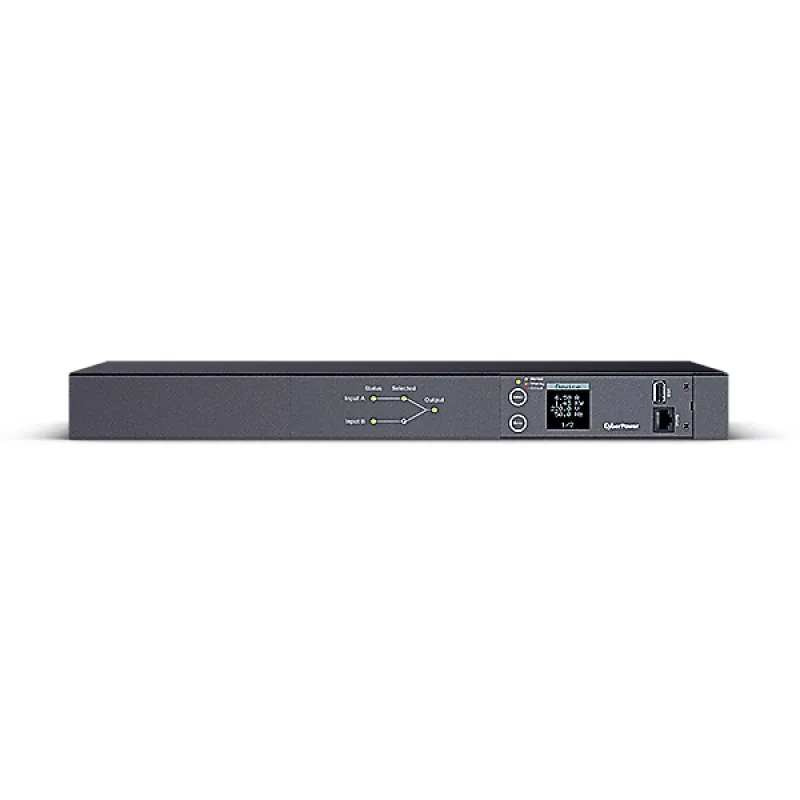 CyberPower PDU24004 Power Distribution Unit (PDU) 12 AC-uitgangen 1U zwart