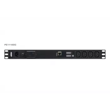Basic Metered PDU ATEN PE1118SG 1U 18 AC-uitgangen overspanningsbeveiliging