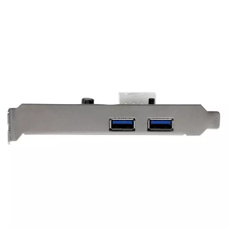 StarTech.com 2-poorts PCI Express (PCIe) SuperSpeed USB 3.0-kaartadapter met UASP - LP4-voeding