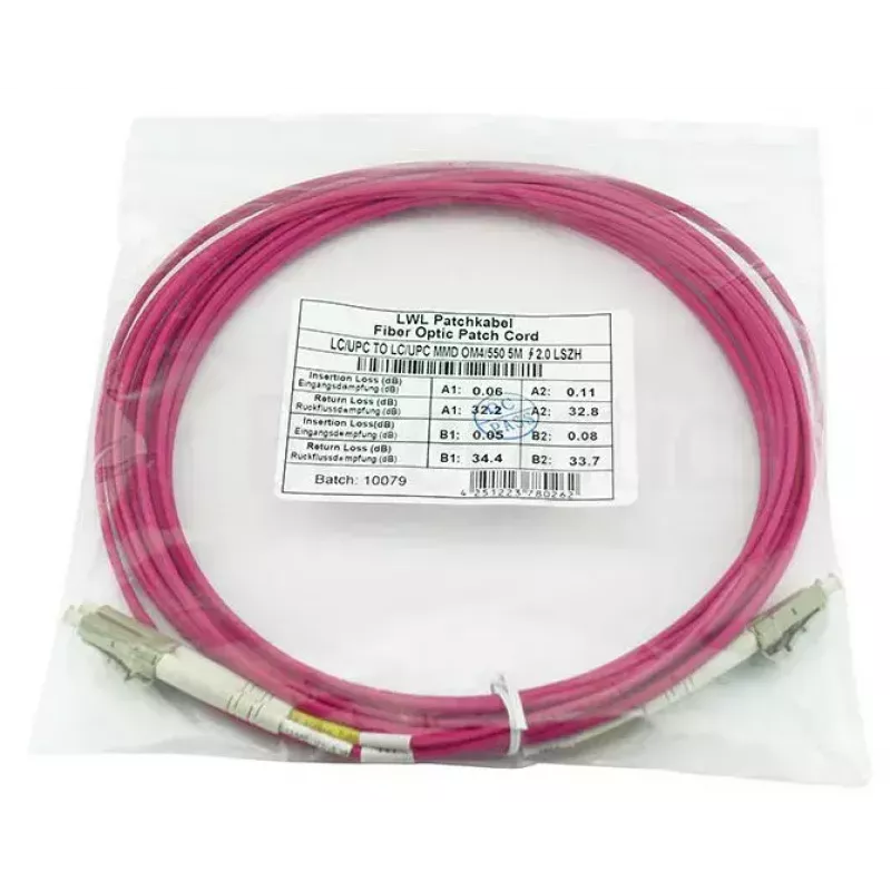 BlueOptics QK737A InfiniBand glasvezelkabel 50 m LC OM4