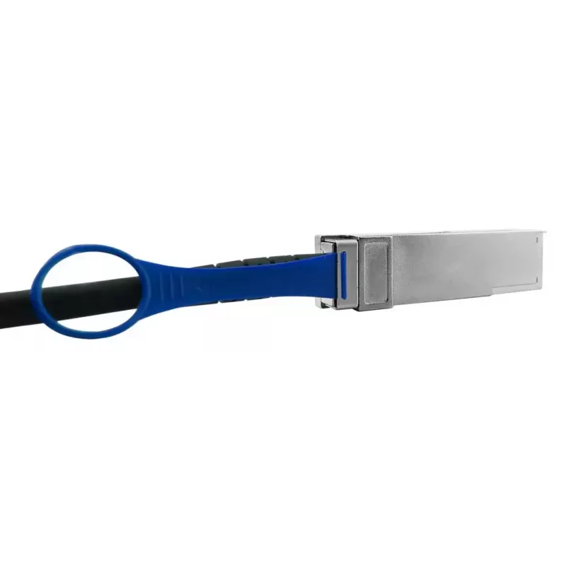 InfiniBand/glasvezelkabel BlueOptics QSFP28-DAC-2M-PS-BL 2 m stekker/stekker