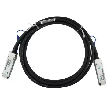 InfiniBand/glasvezelkabel BlueOptics QSFP28-DAC-2M-PS-BL 2 m stekker/stekker