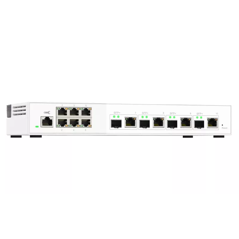 QNAP QSW-M2106-4C netwerkswitch managed L2 2,5G Ethernet (100/1000/2500) wit