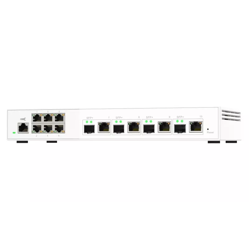 QNAP QSW-M2106-4C netwerkswitch managed L2 2,5G Ethernet (100/1000/2500) wit