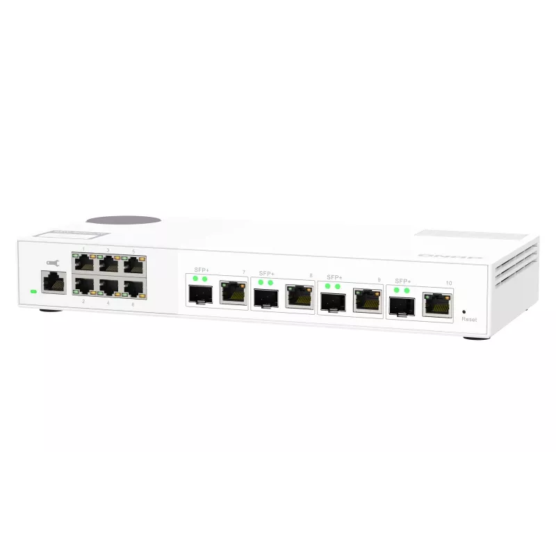 QNAP QSW-M2106-4C netwerkswitch managed L2 2,5G Ethernet (100/1000/2500) wit
