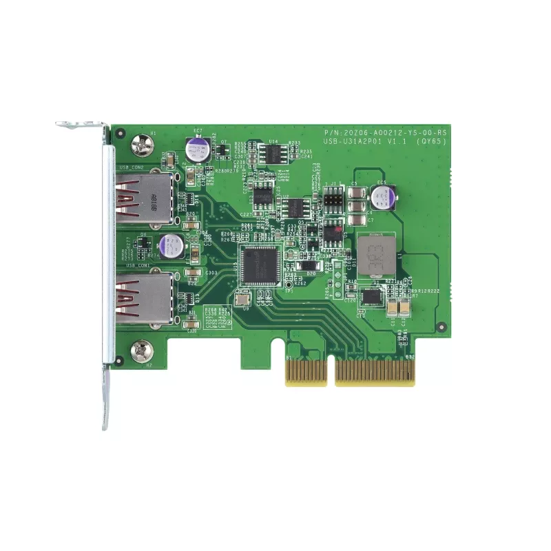 QNAP QXP-10G2U3A interfacekaarten/adapters intern USB 3.2 Gen 2 (3.1 Gen 2)