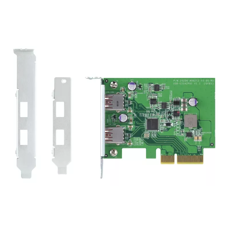 QNAP QXP-10G2U3A interfacekaarten/adapters intern USB 3.2 Gen 2 (3.1 Gen 2)