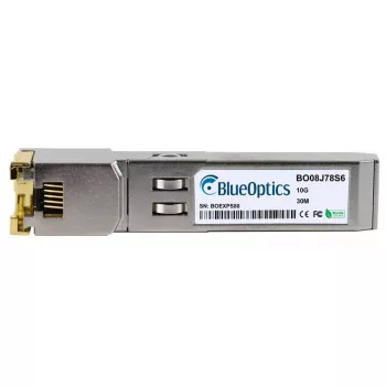 BlueOptics S+RJ10-BO SFP+-transceiver, koper RJ45 10GBASE-T, 30 m (compatibel met MikroTik)