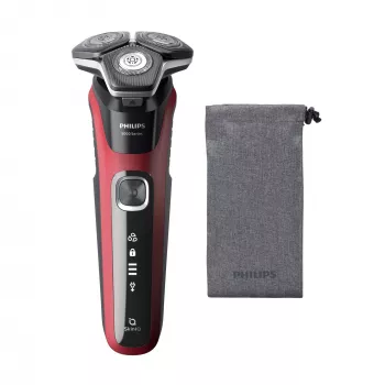 Rotatiescheerapparaat Philips Series 5000 S5883/10 — 3-voudig, nat & droog, 60 min looptijd, LED-indicatie, USB oplaadbaar