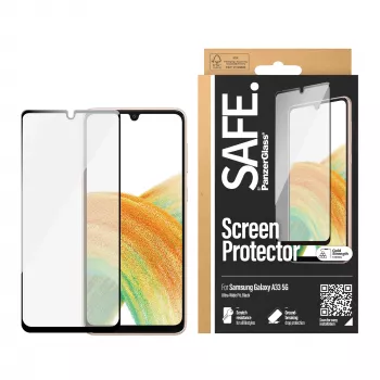 PanzerGlass SAFE displayschermfolie voor Samsung Galaxy A33 5G, krasvast, stootvast