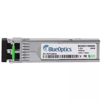 Glasvezel-transceivermodule BlueOptics SFP-1G-ZX-ZH-BO 1250 Mbit/s