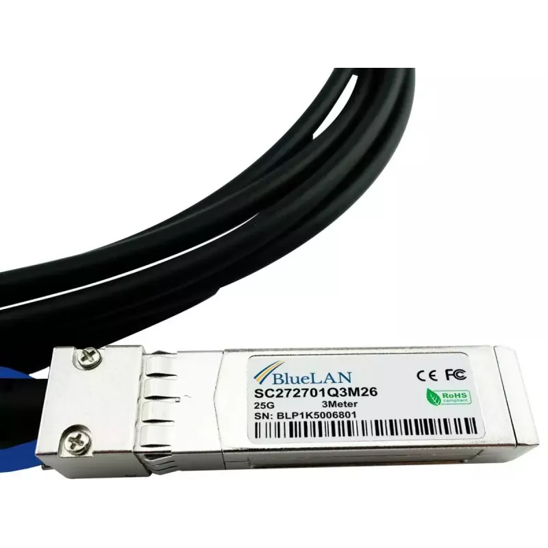 BlueOptics SFP28-DAC-3M-NG-BL SFP28 DAC-kabel, 3 m, InfiniBand