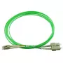 Glasvezelkabel BlueOptics SFP3132GU7.5MK LC SC OM5 7,5 m geel