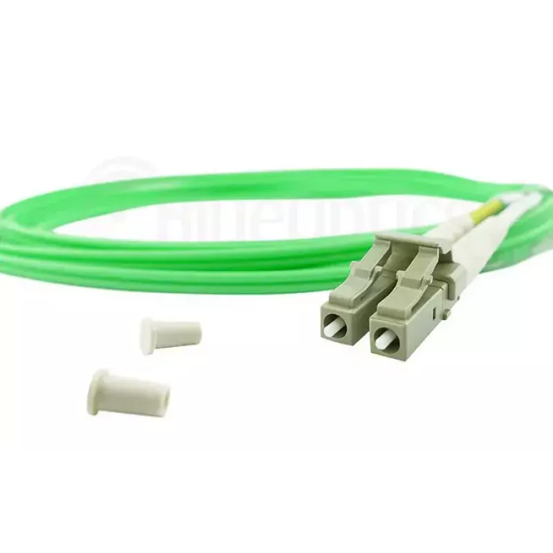 Glasvezelkabel BlueOptics SFP3133GU10MK LC ST OM5 10 m limoen