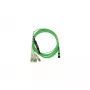 Glasvezelkabel BlueOptics SFP5141GU2MKB MPO 4x LC OM5 2 m limoen