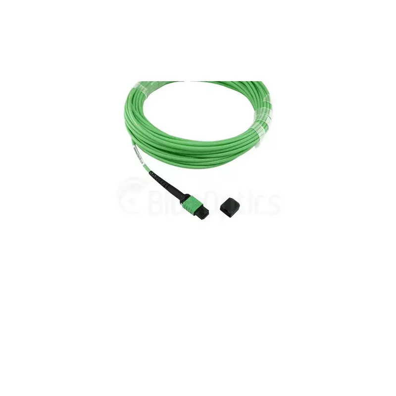 Glasvezelkabel BlueOptics SFP5141GU5MKB MPO 4x LC OM5 5m limoen