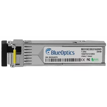 SFP-transceivermodule BlueOptics SFP-BXD53-20KM-AR-BO 1250 Mbit/s