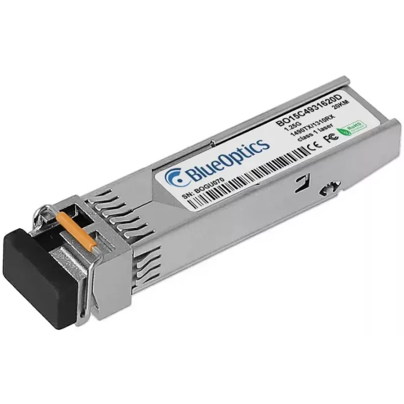 Glasvezel-transceivermodule BlueOptics SFP-GLS-BX10D-A-BO 1250 Mbit/s
