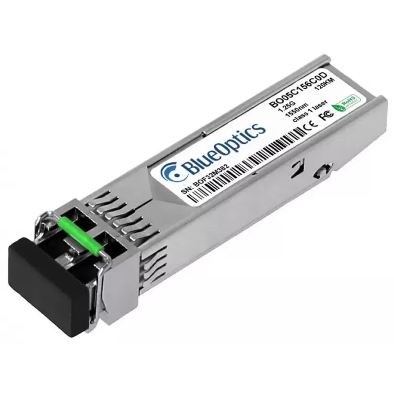 Glasvezel-transceivermodule BlueOptics SFP-GLSD-90-A-BO 1250 Mbit/s 1550 nm